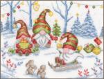 Fête avec Gnomes de Noël