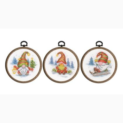 Miniatures Gnomes - lot de 3
