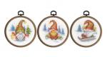 Miniatures Gnomes - lot de 3