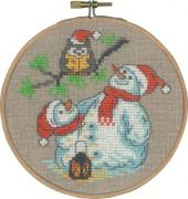 Owl & snowman