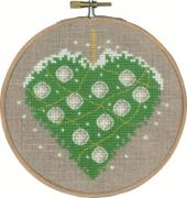 Heart with ornaments