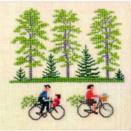Cycling At the Parc