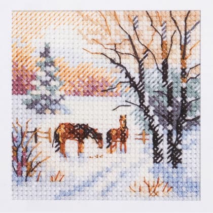 Winter came - Horses