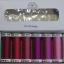 Soie 1003 - Pack 6 nuances - Fuschia