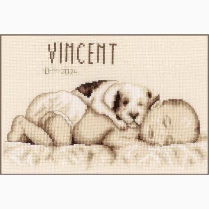 Bébé et chien