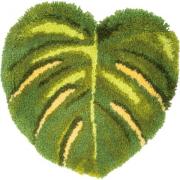 Tapis - Feuille verte