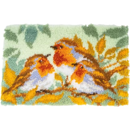 Tapis - 3 Rouges-gorges