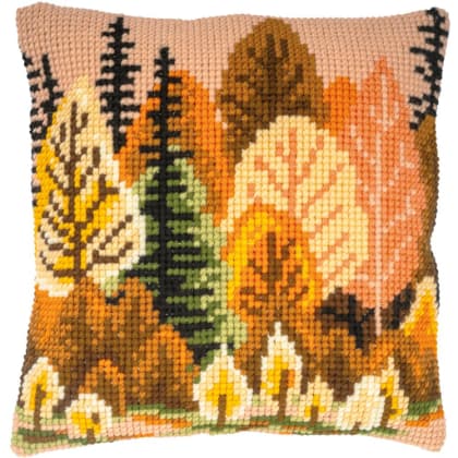 Coussin - Forêt d\'automne