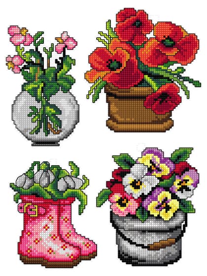 Pots de fleur (4)