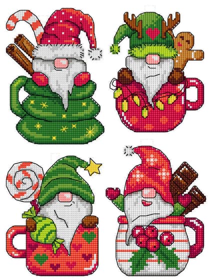 Gnomes en coupes (4)