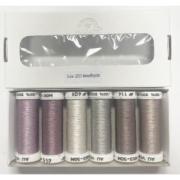 Soie 1003 - Pack 6 nuances - Améthyste