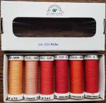 Soie 1003 - Pack 6 nuances - Pêche