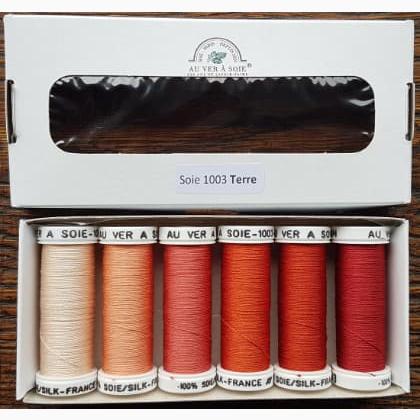 Soie 1003 - Pack 6 nuances - Terre