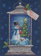 Lanterne du bonhomme de neige
