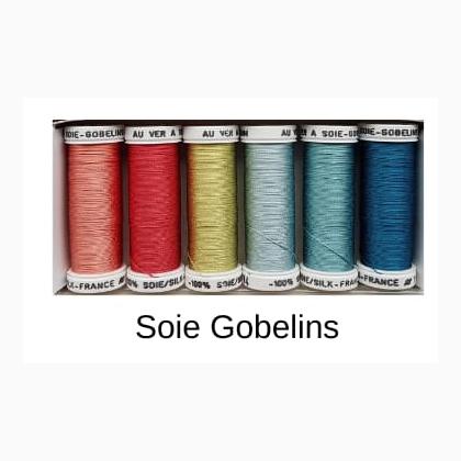 Soie Gobelins - Pack 6 nuances - 18ème