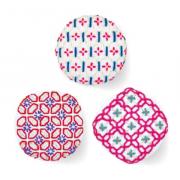 Kit Sashiko Hitomezachi Olympus - 3 broches rouge
