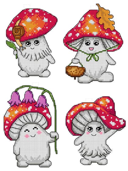 Champignons de conte de fées (4)