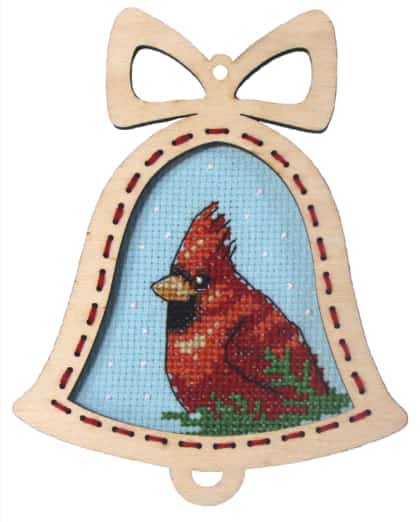 Cloche - Oiseau rouge