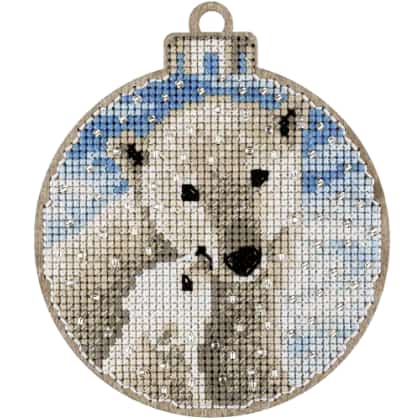 Boule de Noël - Ours polaires