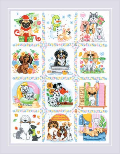 Calendrier des chiens