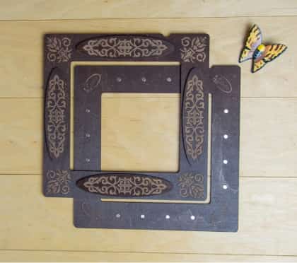 Cadre de broderie avec aimants PM-006