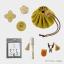 Petit set de couture - Jaune