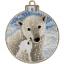 Boule de Noël - Ours polaires