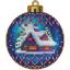 Boule de Noël - Chalet d'hiver