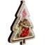 Sapin de Noël avec fruits rouges