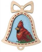 Cloche - Oiseau rouge
