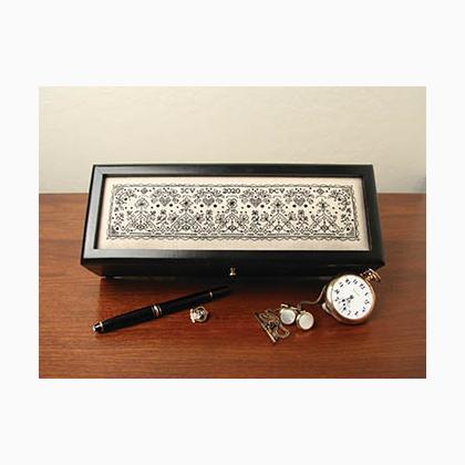 Gentleman\'s Blackwork Treasure Box