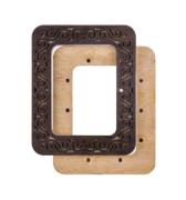 Cadre de broderie avec aimants 10.5x13 cm- Sombre