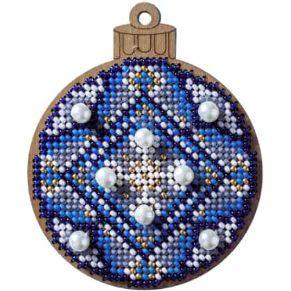 Décorations de Noël - Boule de Noël bleue