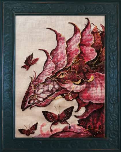Dragon de fleurs