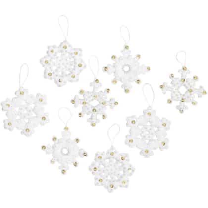 Kit Décorations en feutrine - Elegant Christmas Snowflake