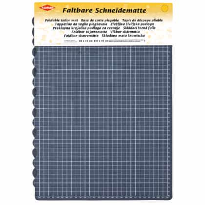 Tapis de coupe pliable - Bleu 60x45 cm