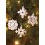 Kit Décorations en feutrine - Elegant Christmas Snowflake