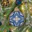 Décorations de Noël - Boule de Noël bleue
