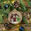 Boule de Noël - Chalet d'hiver