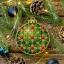 Boule de Noël - Vert
