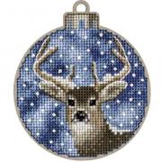 Boule de Noël - Chevreuil