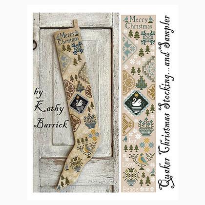Quaker Christmas Stocking & Sampler