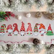 Christmas gnomes ornaments