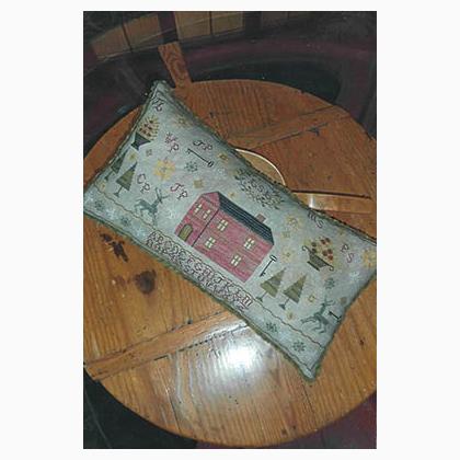 Home For Christmas Sampler Pillow