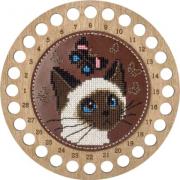 Porte-fils - Chat avec papillon