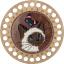 Porte-fils - Chat avec papillon