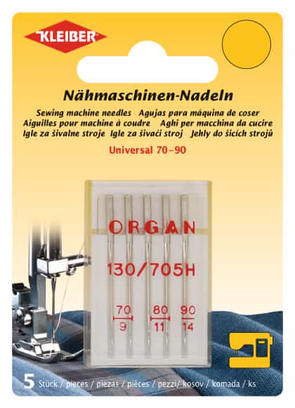 Aiguilles Organ pour machine à coudre