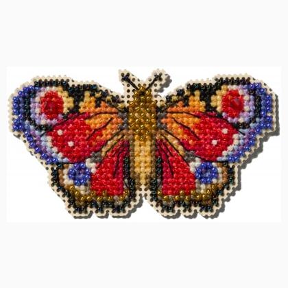 Seasonal Ornament : Peacock Butterfly