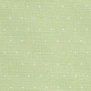 Lugana Evenweave 25ct. - Mini Dots - Vert / Blanc