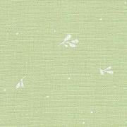 Lin Belfast 32ct - Feuilles - Vert/Blanc